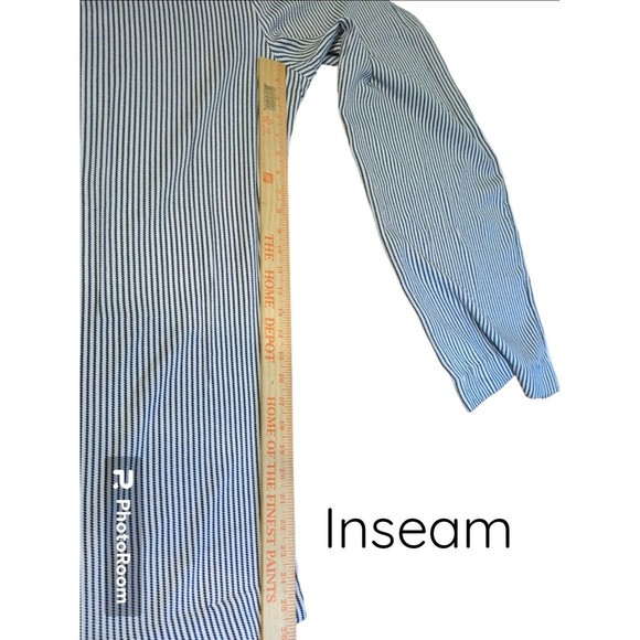 Linea Domani Ladies Striped Pants Size Lg Very Soft - Picture 9 of 9